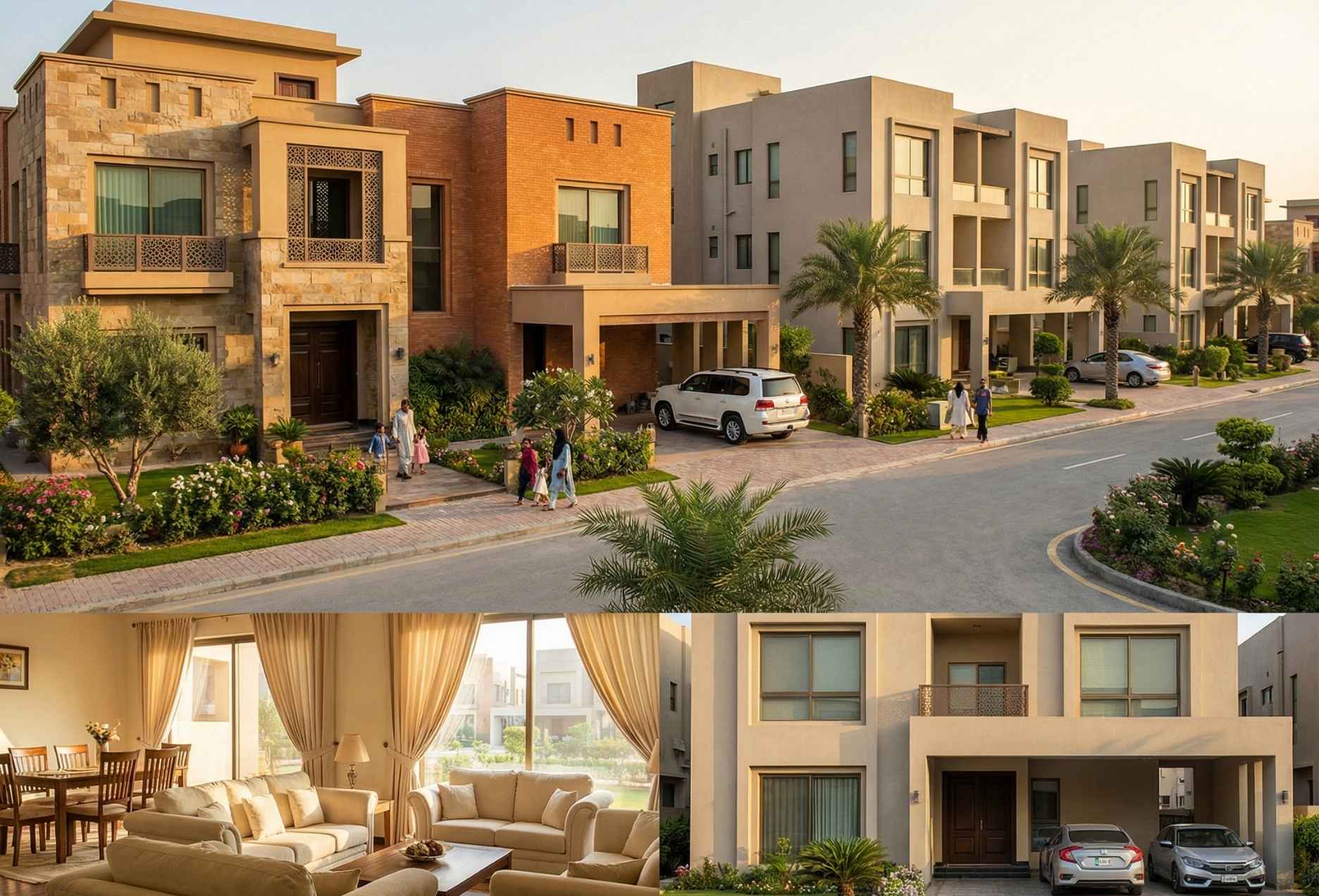 Apartments, Houses & Villas